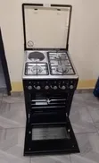 Sarahtech Jiko la Kusimama 50x55cm na Rotisserie (3 Gesi + 1 Umeme) - 1