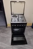 Sarahtech Jiko la Kusimama 50x55cm na Rotisserie (3 Gesi + 1 Umeme) - 2