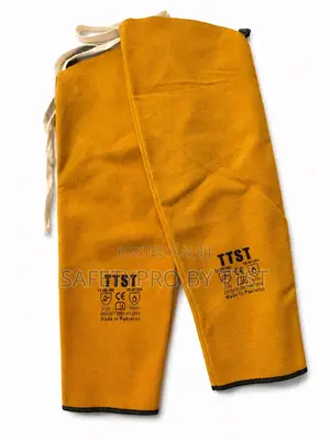 Yellow Leather Welding Sleeves