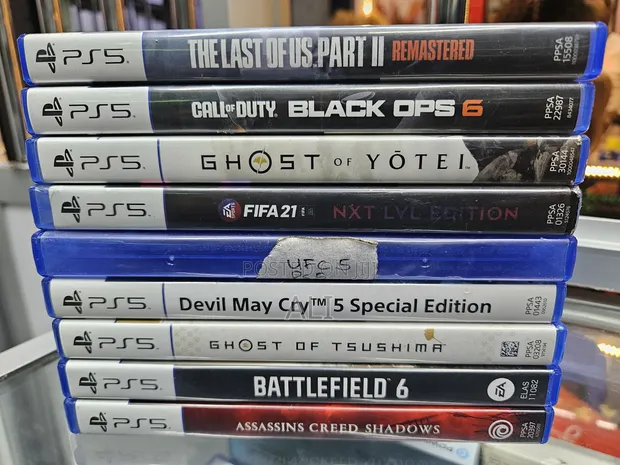 Ghost of Tsushima, Battlefield 6, Assassin's Creed Shadows PS5 Games - 1