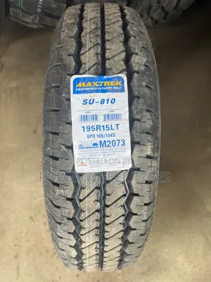 Maxtrek 195R15 LT Tires (8 Ply)