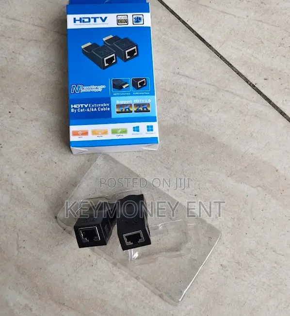 30m HDMI Extender Kupitia Cat5/Cat6 RJ45 Cable ya Mtandao - 1