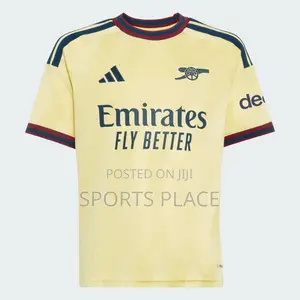 Arsenal Adidas Kit ya Watoto ya Njano ya 2026-27