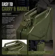 Jerry Can/Jerrican ya Metal 10L & 20L - Chombo cha Petroli/Dizeli - 3