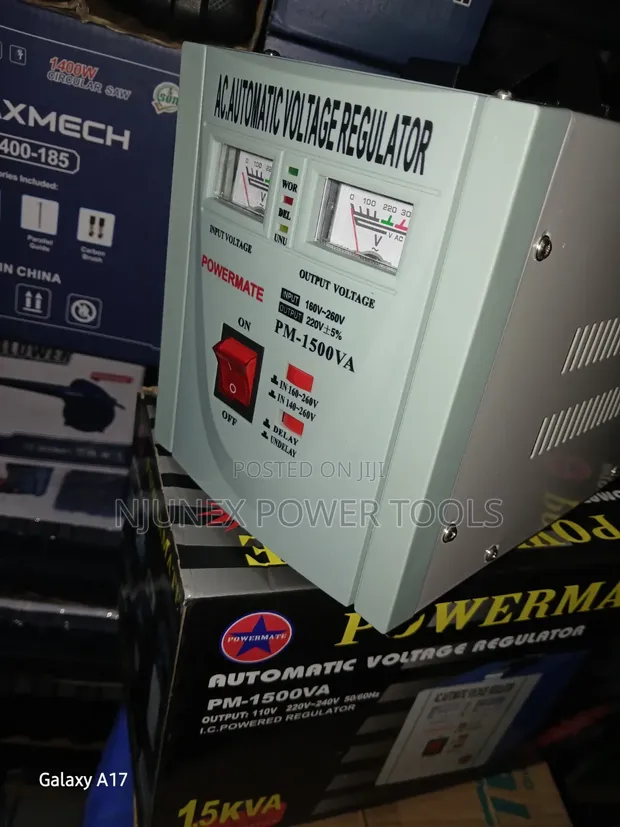 Powermate PM-1500VA Automatic Voltage Regulator (AVR) - 1