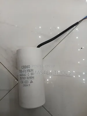 Cylindrical CBB60 Motor Capacitor 100uF 450VAC