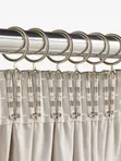 Brand New Metallic Curtain Rings (Drapery Rings) - 1