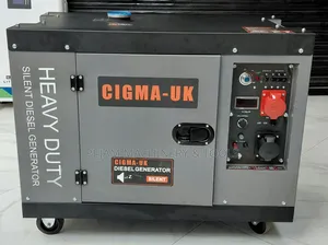 Cigma-UK Heavy Duty Silent Diesel Generator 7kW