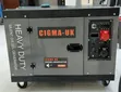 Cigma-UK Heavy Duty Silent Diesel Generator 7kW - 2