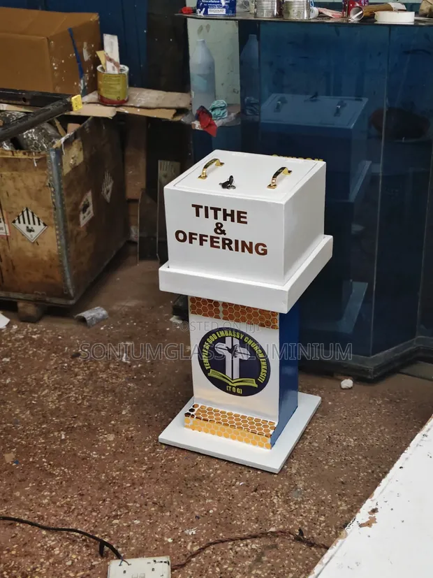Tithe and Offerings Box / Pulpit - 1