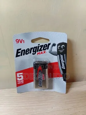 Betri ya Energizer Max 9V Alkaline Paketi Moja