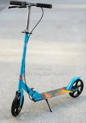 Kick Scooter Inayokunjwa na Handbrake