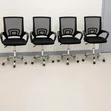 Boss Office Products Kiti cha Ofisi Nyeusi cha Mesh - 2