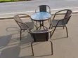 Set ya Jedwali na Viti vya Balcony vya Kisasa - 1
