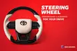 Steering Wheel ya Toyota GR Sport-Style Aftermarket - 3