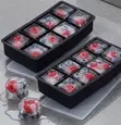 1 PC Black 8-Grid Giant Ice Cube Maker - 3