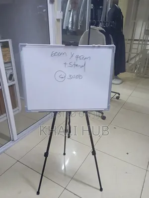 Portable Whiteboard 60x45cm with Stand