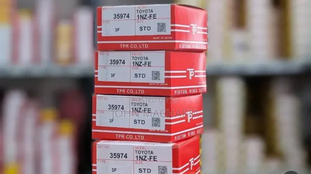 (1NZ-FE) Piston Rings for Toyota Vitz, Yaris, Fielder - 1