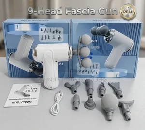 9-Head Fascia Massage Gun