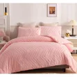 New 4pc Microfiber Duvet Cover Set - Multicolor - 2