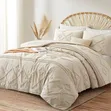 New 4pc Microfiber Duvet Cover Set - Multicolor - 3