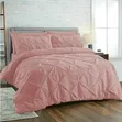 Pinch Pleat Pintuck Duvet Cover Set - 5
