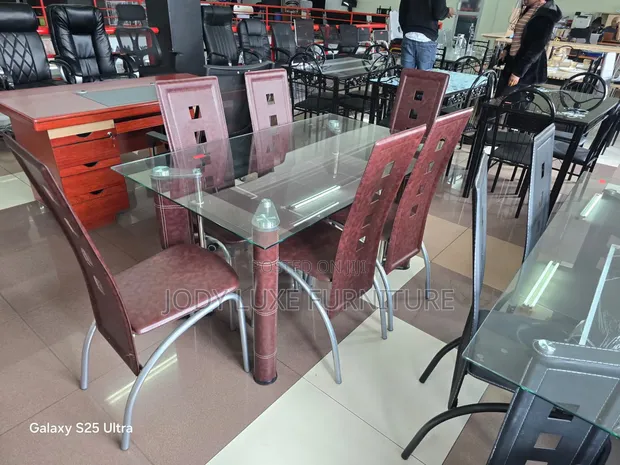 Brand New Rectangular Dining Set (Seats 6) - 1
