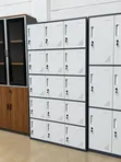 15-Door Metal Storage Locker with Individual Locks - 2