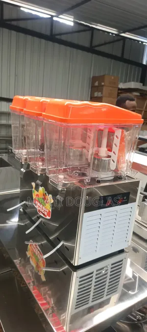 3-Tank Juice Dispenser Machine