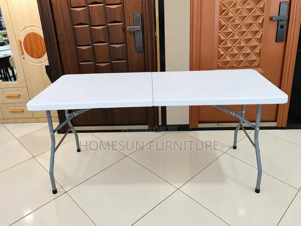 Meza ya Kukunja ya Mafunzo - Meza Portable ya Ofisi na Hafla - 1
