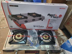 Intex Agni Flair 2-Burner Stainless Steel Meiko ya Mezani