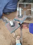 M32 Heavy-Duty Foundation Bolts with 20mm Plate Washers - 4