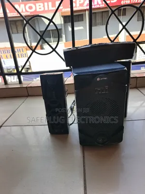 Amtec 306 Speaker za Multimedia Zenye Nguvu na Bass Nzito