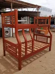 Kiti cha Mbao cha Mahogany - Duka la Ruai - 1