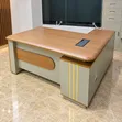 Modern Brown Office Desk - Executive Workstation - 2