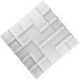 PVC 3D Textured Wall Panels - White - 1