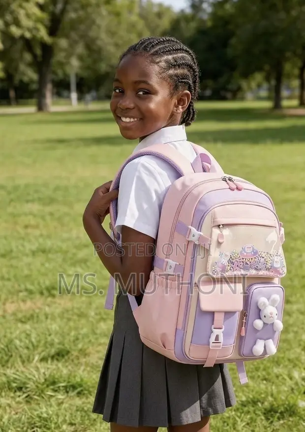 Bunny Kawaii Girls School Backpack - 1