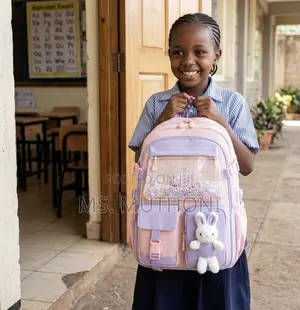 Cute Bunny Large-Capacity Daypack