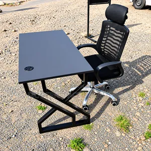 Seti ya Kiti na Dawati la Kisasa la Ofisi Ergonomic