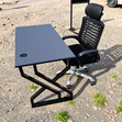 Seti ya Kiti na Dawati la Kisasa la Ofisi Ergonomic - 1