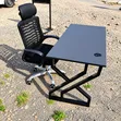 Seti ya Kiti na Dawati la Kisasa la Ofisi Ergonomic - 2