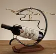 Gilded Crescent Wine Rack - 3