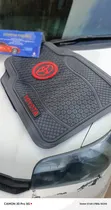 Toyota Black Rubber Floor Mats - Diamond Grip - 1