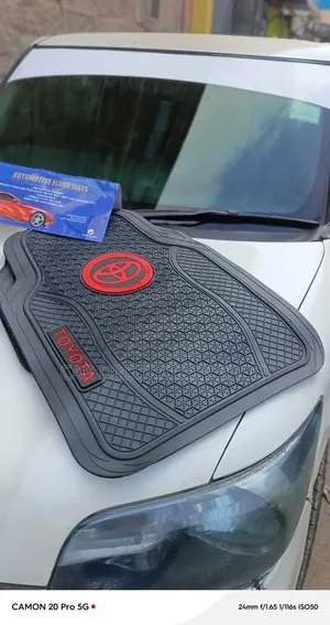 Mats za Sakafu za Toyota Zenye Nembo ya Toyota