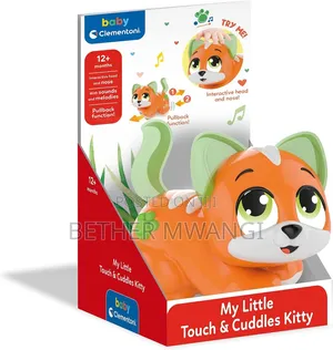 Baby Clementoni Cuddles Kitty Toy