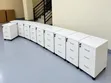 3 Drawer Mobile Office Pedestal | Lockable Filing Cabinet with Wheels - 3