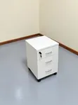 3 Drawer Mobile Office Pedestal | Lockable Filing Cabinet with Wheels - 4