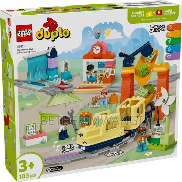 LEGO DUPLO Treni Kubwa ya Jamii Inayoingiliana - 1