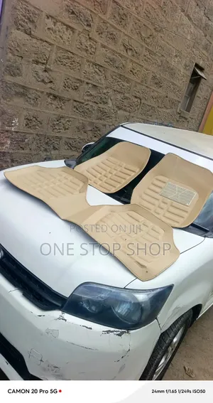 3pc Deep Tray Faux Leather Car Floor Mats (Nissan)