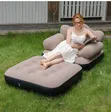 Kitanda cha Sofa cha Kukunja cha 5-kwa-1 chenye Mkono wa L - 1